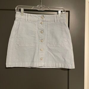 Amereican Eagle skirt …gently worn twice! Powder blue,size 2